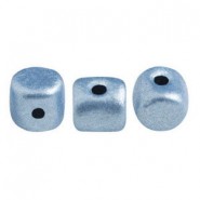 Les perles par Puca® Minos Perlen Metallic mat light blue 23980/79030